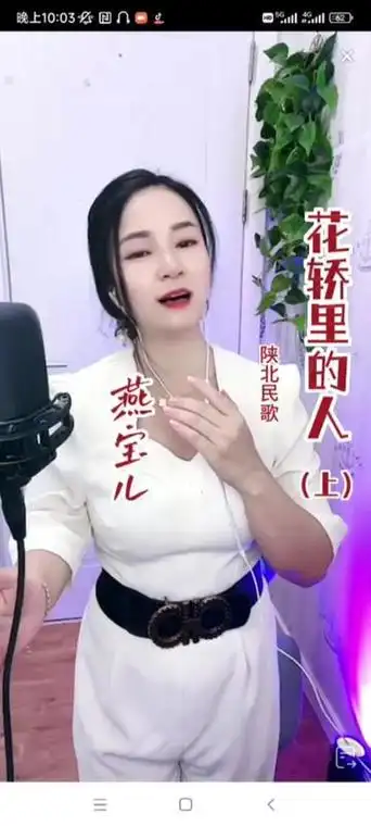 凄婉,高亢,感人神伤! 燕宝儿直播间深情演唱陕北民歌《花轿里的人》.
