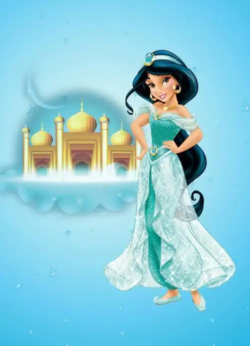 迪士尼公主:《阿拉丁》之茉莉公主,她的喜怒哀乐你知道多少?