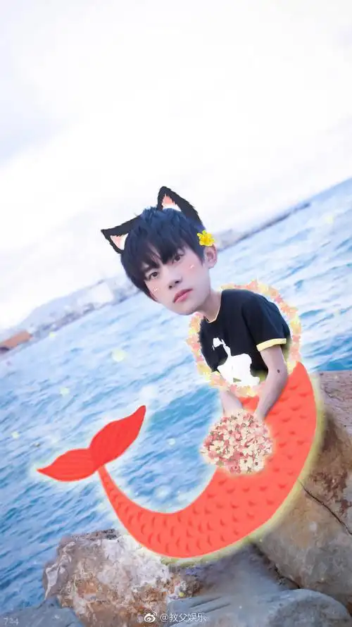 易烊千玺 锦鲤 转发锦鲤烊,天天有喜事