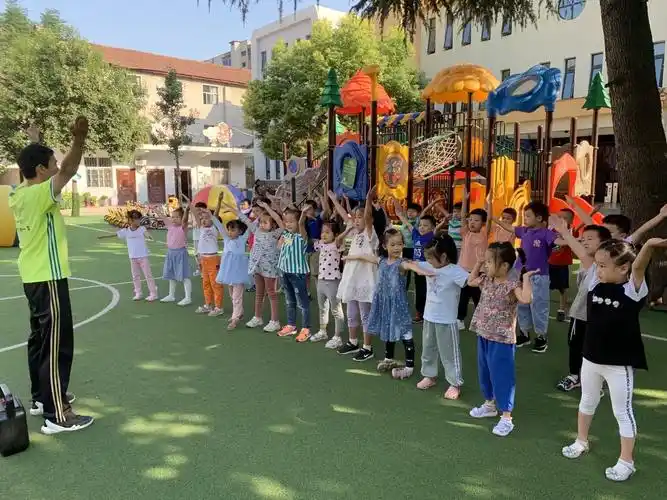 黄委会幼儿园体能课 - 美篇