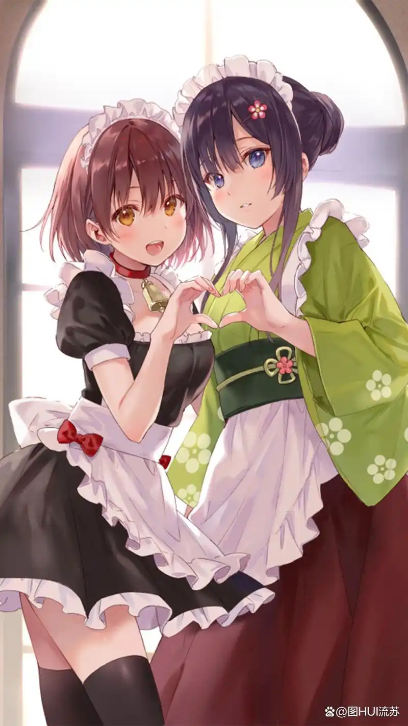 二次元动漫闺蜜系列壁纸