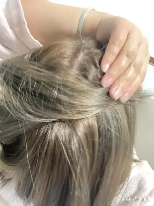 染发爆顶是啥样子的? - 知乎