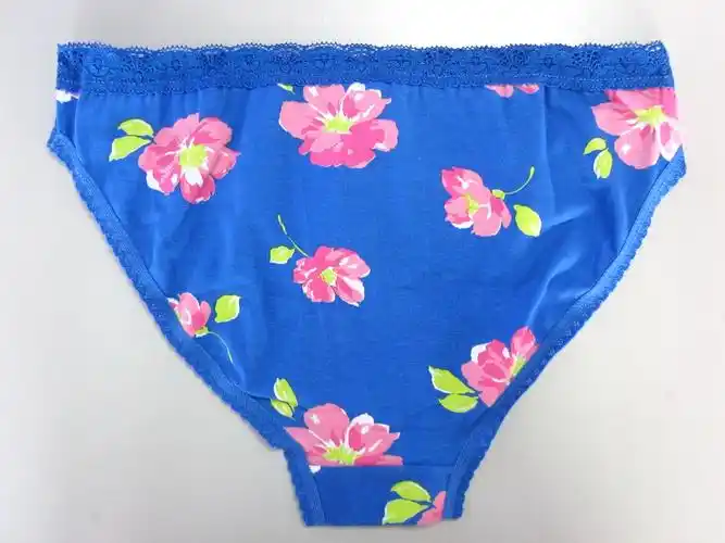 定制印花系带收腰比基尼内裤女士低腰短裤内裤内衣