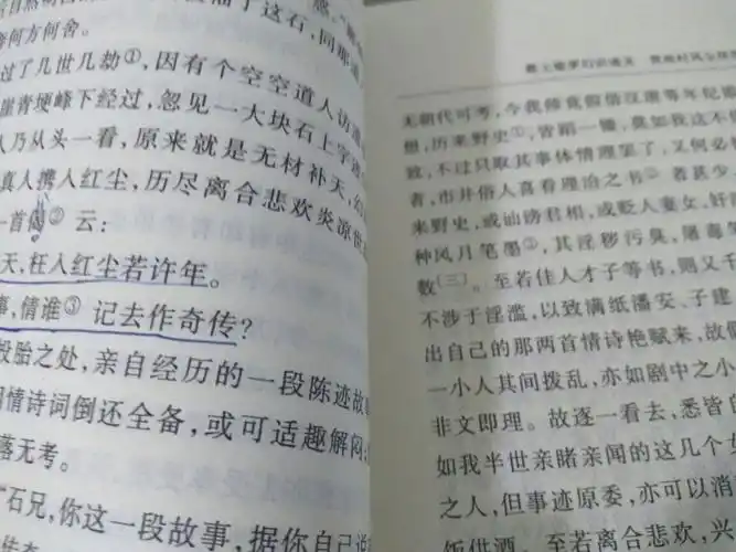 《红楼梦》人民文学出版社 此书,句后或句中表住的〔一〕〔二〕等等是