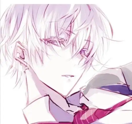 出单:白发紫眸少年-佩琪头像铺-话本小说网