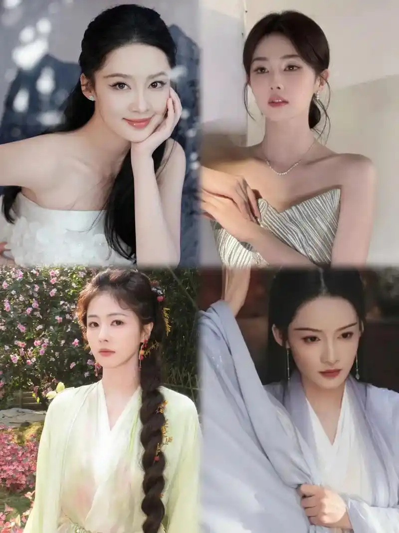 李沁#白鹿#绝美