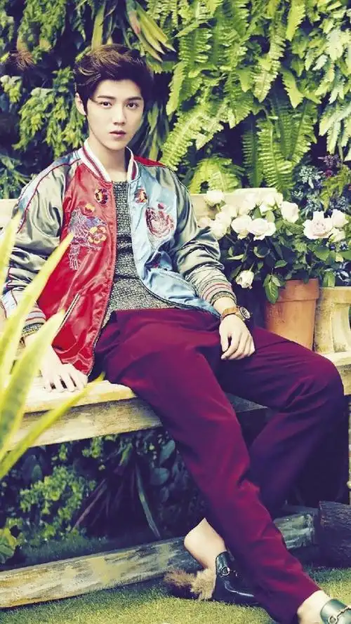 鹿晗 择天记 高清锁屏壁纸 芭莎