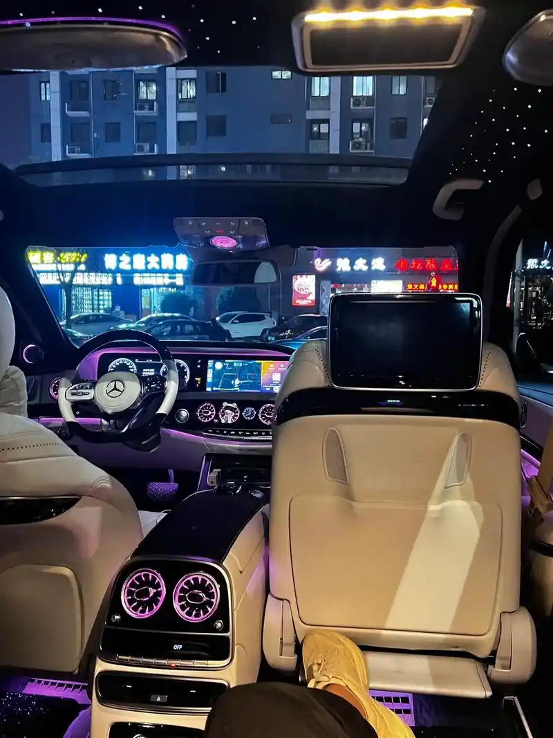 奔驰迈巴赫改装完毕