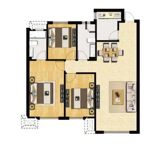 【好房子,可以大一点!家有儿女三室推荐】楼盘专题-大连贝壳新房