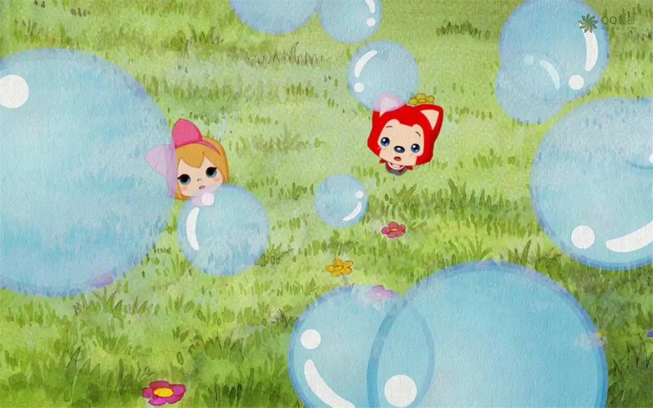 可爱的手绘卡通阿狸最新系列桌面壁纸高清(1)-卡通动漫-手机壁纸下载-