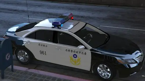 台湾警车(toyota camry 08) taiwan police car(toyota camry 08)
