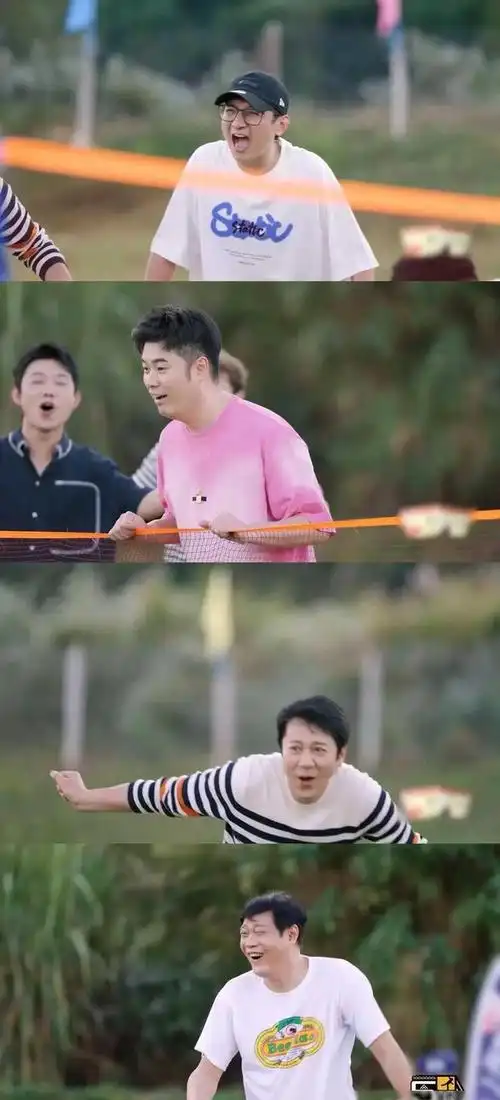 邓超被藤球击中要害遭对队友嘲笑邓超表情管理直接失效