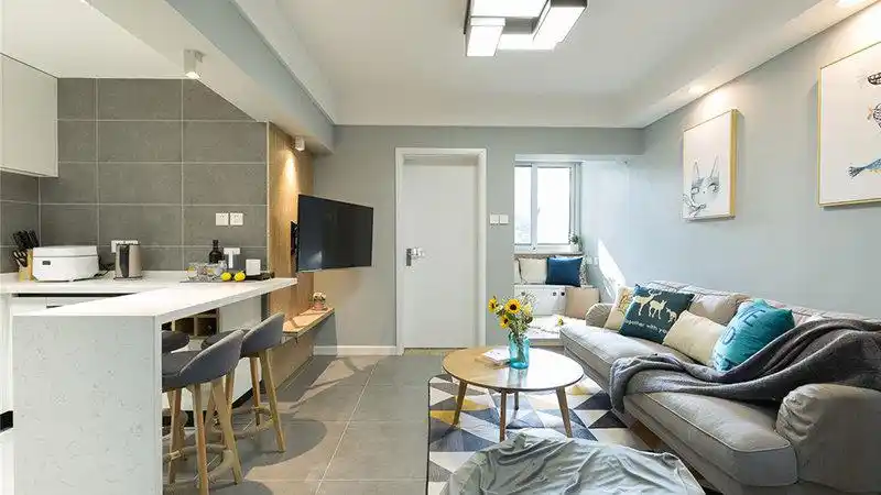 70平两居改成小三室舒适又宽敞