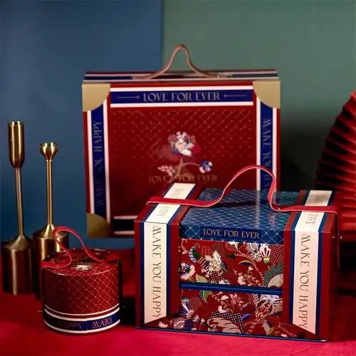 高档喜糖盒复古伴手礼小众高级礼物盒伴娘伴