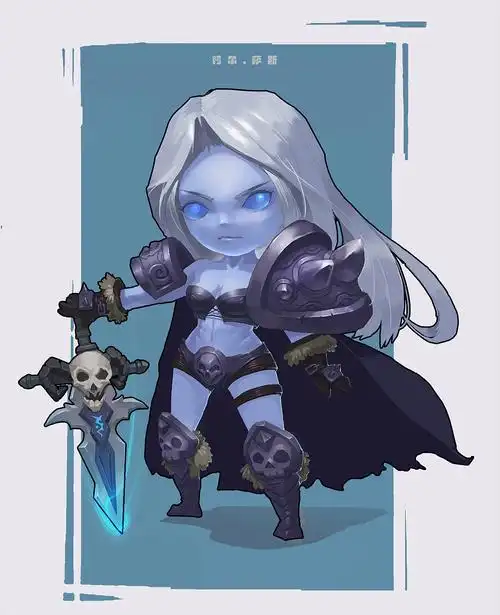 q版插画角色原画人物设定魔兽世界作品信息创作时间2018/02/05添加