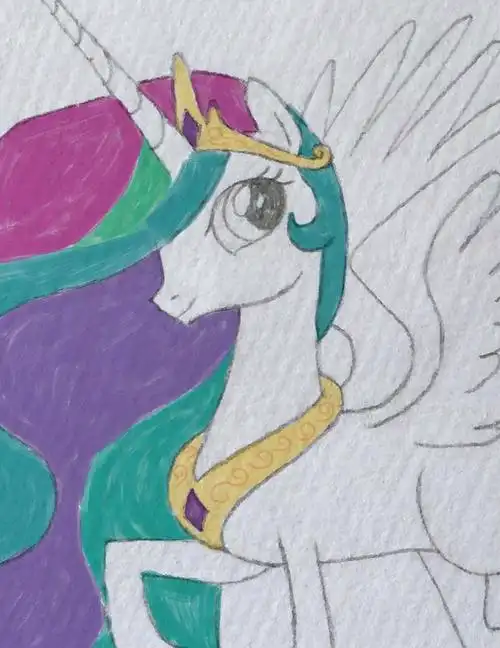 零基础绘画教程宇宙公主