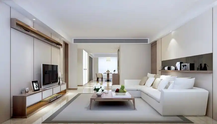 西山壹号院刘宅 - 现代风格三室二厅二卫装修效果图 - 何浚鸣设计效果