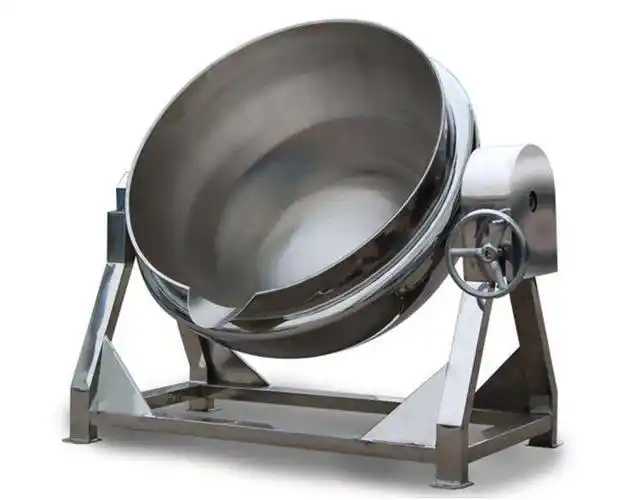 【立式蒸汽夹层锅不锈钢电加热夹层锅蒸煮锅图片】立式蒸汽夹层锅不锈