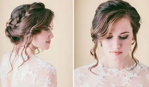 夏季清凉盘发公主范盘发发型尽显气质高贵唯美