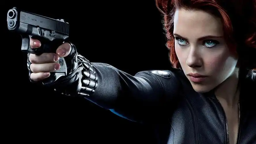 people 1920x1080 women celebrity scarlett johansson black widow