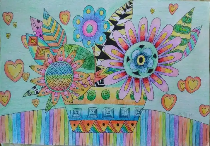 2017年暑假七月份美术培训优秀作业展示〔一