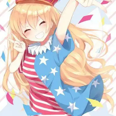 爱笑的二次元女孩