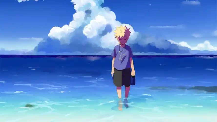 小时候的鸣人壁纸