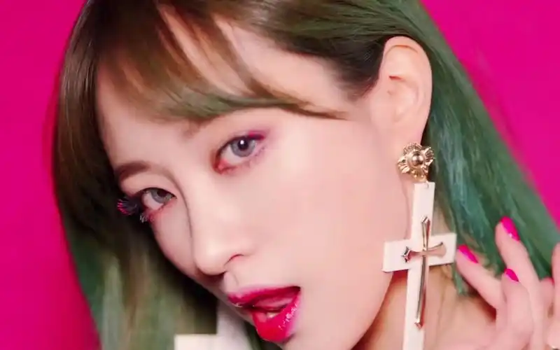 hani为什么是直拍的神(exid 安喜延 hot pink高能混剪)