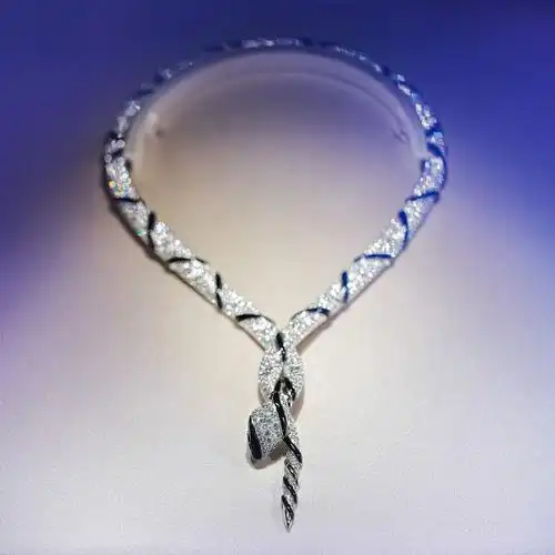 宝格丽magnifica绮珍意宝高级珠宝系列蛇形项链项链