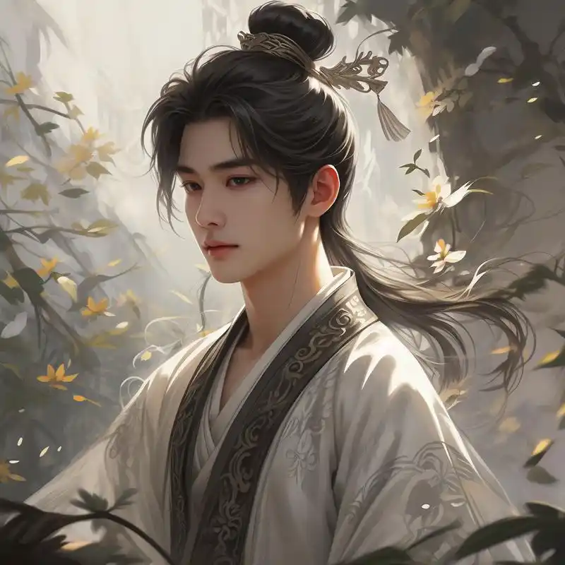 古风韵味,这些仙气清冷的男子头像,仿佛穿越时空,带你领略古代公子的