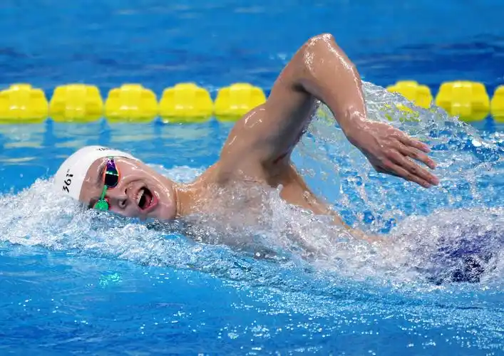 游泳——全国冠军赛:孙杨获男子1500米自由泳冠军