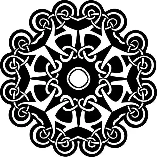 黑白花纹贴图素材