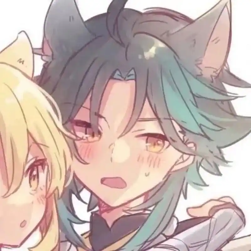 『原神荧魈情头』『动漫情侣头像』