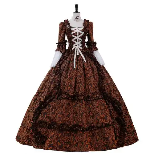 欧洲中世纪礼服中世纪油画风法式宫廷礼服欧洲话剧写真影楼走秀年会