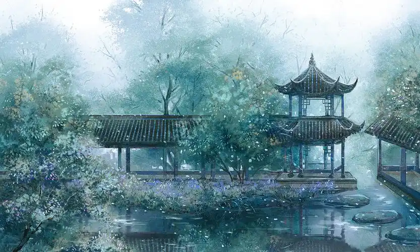 古风场景厦门|插画师