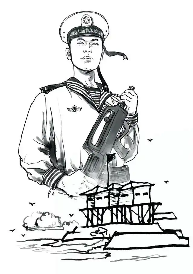 战士留下的最后背影(向着一群士兵和一片状如雄鸡的菜地庄重敬礼)(5)