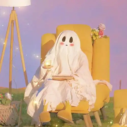 幽灵 可爱鬼鬼 情侣头像