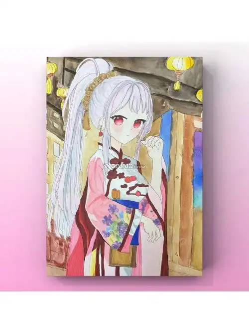 五年级的侄女画成这样,能走美术特长生这条路吗?