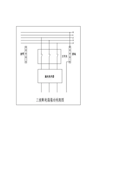 临时用电电箱接线图
