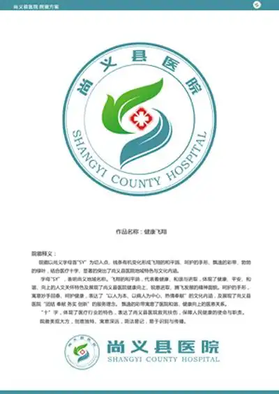 尚义县医院院徽征集入选作品公示