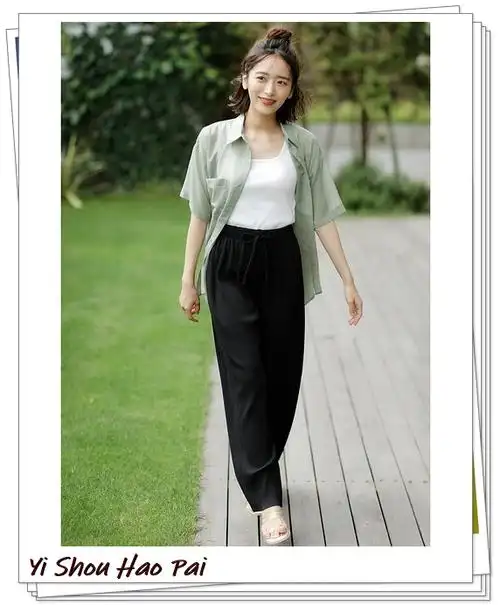 绿色上衣配什么颜色裤子-绿色t恤配什么裤子好看