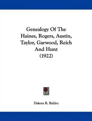 haines, rogers, austin, taylor, garwood, reich and hunt (豆瓣)