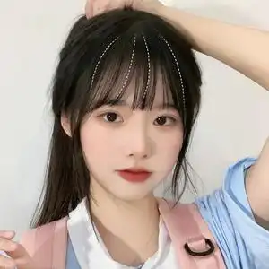 假刘海女一片式无痕自然轻薄前额八字3d法式空气刘海真人发丝新款