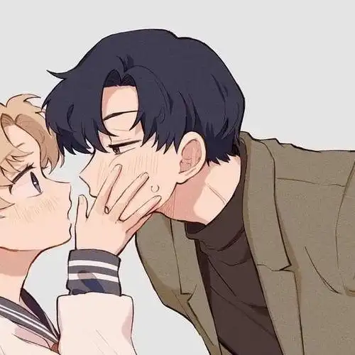 动漫情侣摸头图片 - 搜狗图片搜索