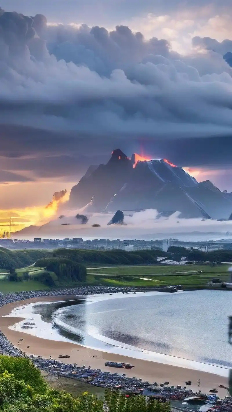 梦幻云朵天空壁纸合集78