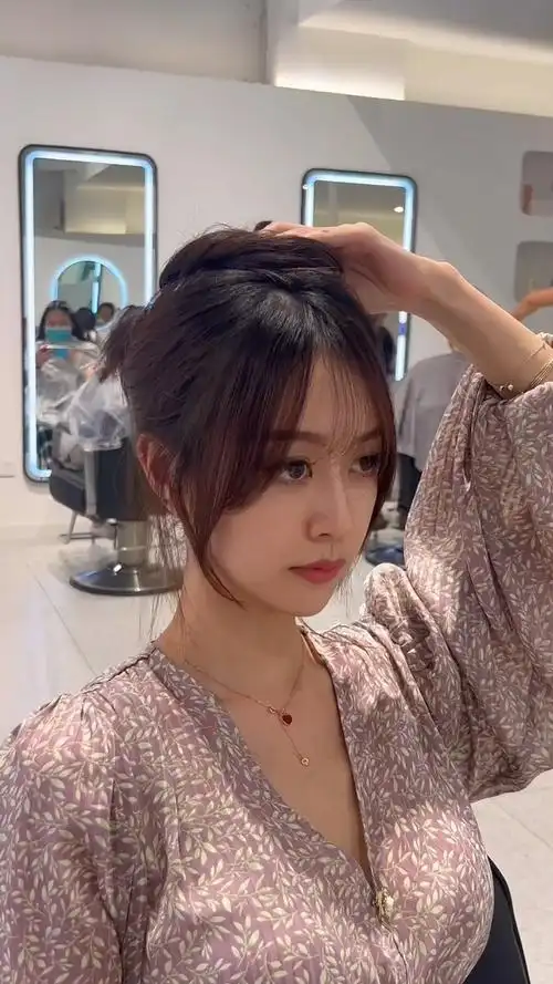 谁剪谁好看的法式刘海连云港发型设计