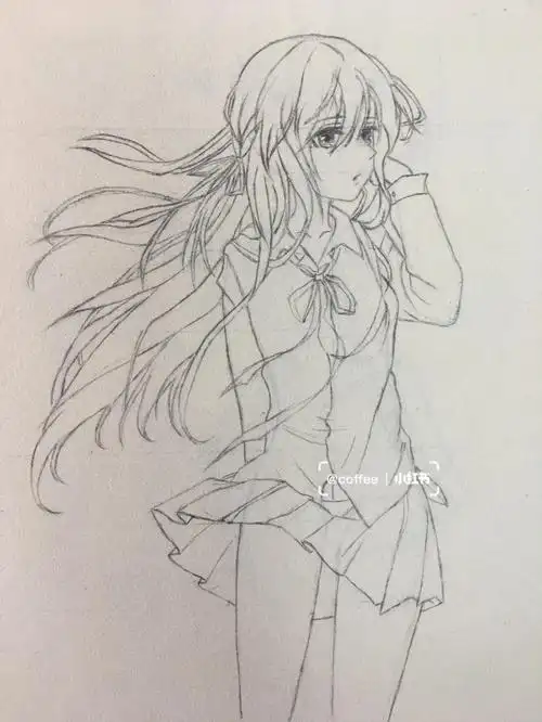 零基础纯小白自学漫画人物第4244天