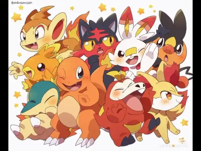 精灵宝可梦御三家7815