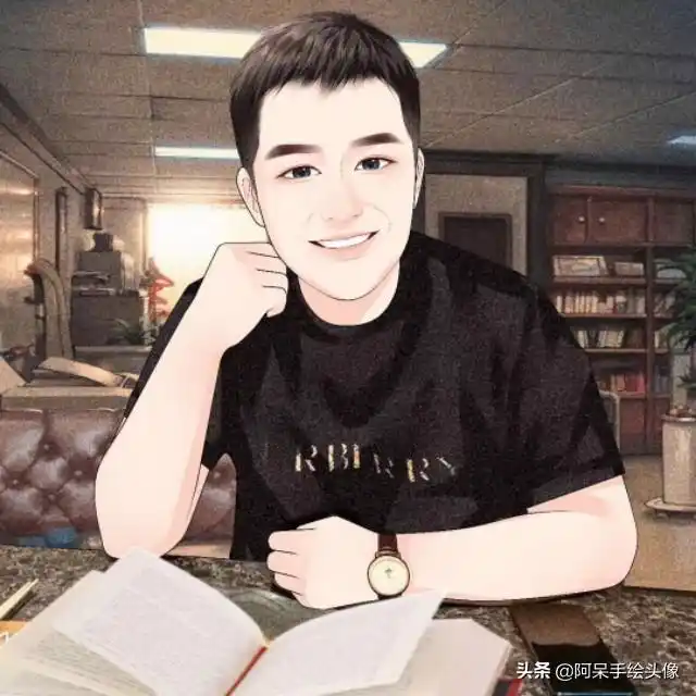 成熟大叔用这款手绘头像,魅力提升岂止十倍