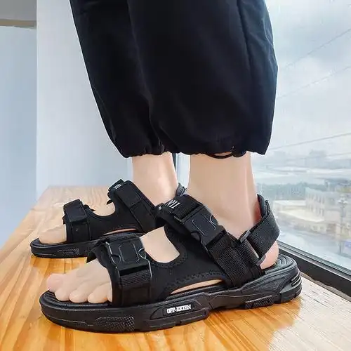 特惠款卡帝乐鳄鱼cartelo凉鞋男夏季休闲运动凉拖鞋外穿男士